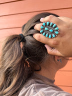 The Stamped Cluster Ring