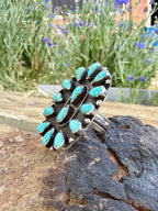 The stamped cluster ring