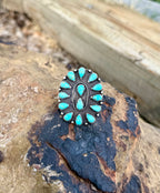 The stamped cluster ring