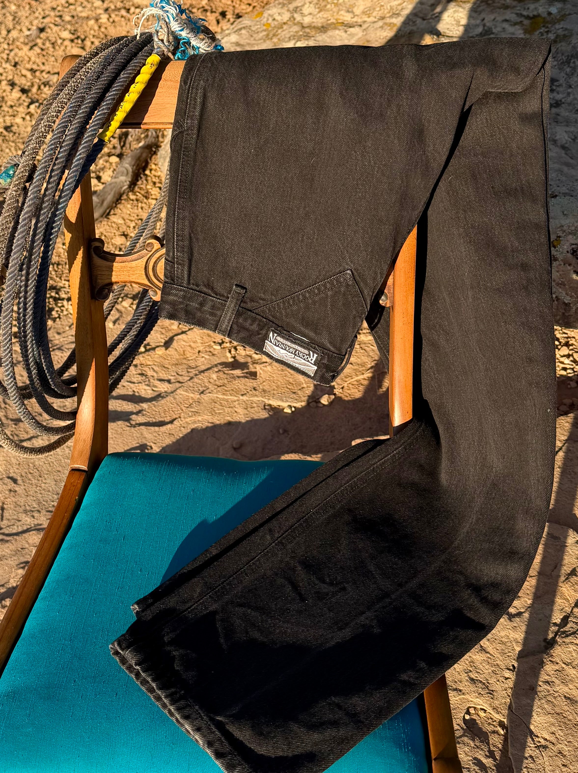 The Vintage Black Rockies Jeans
