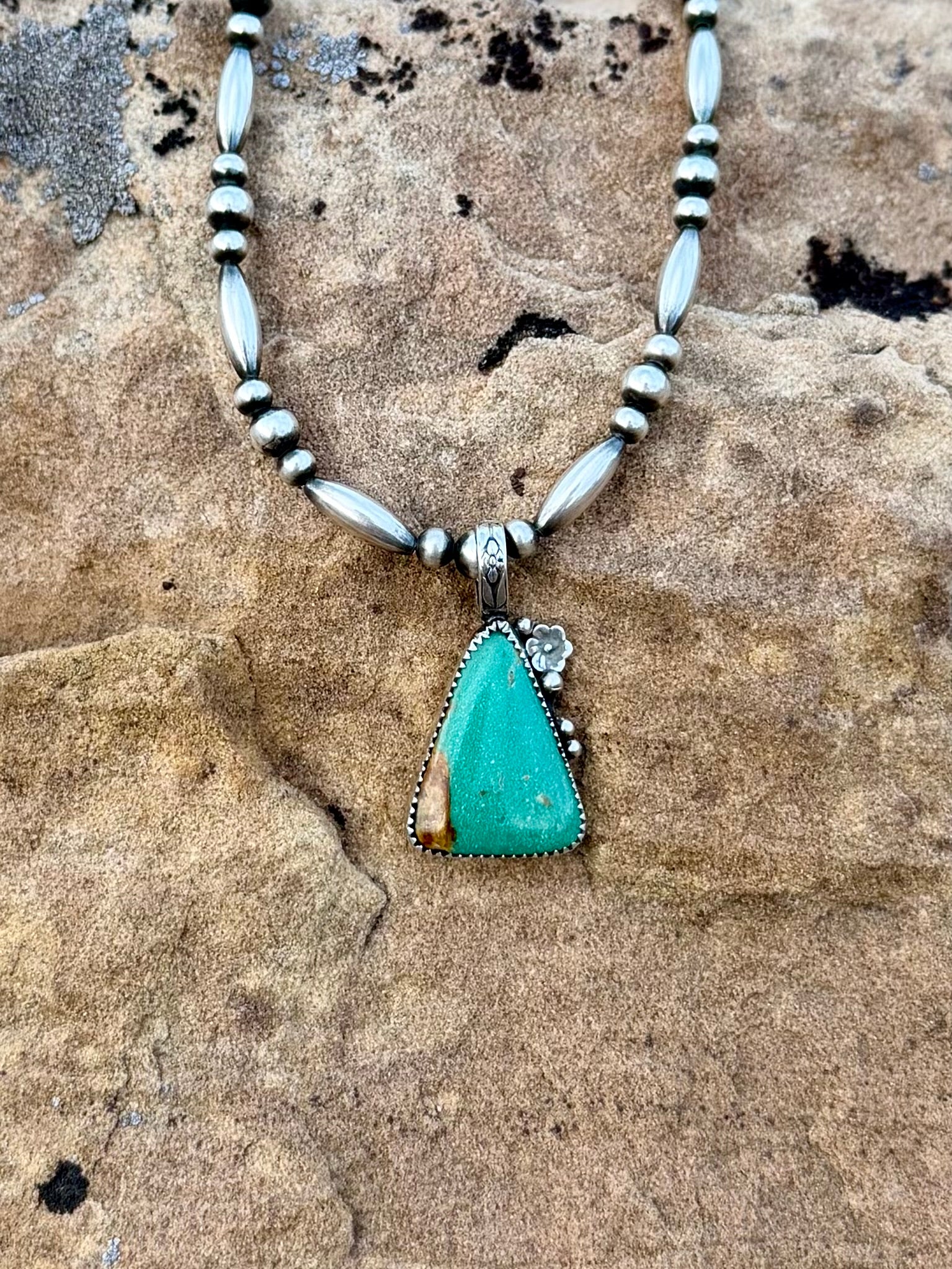The Sonoran Daisy Pendant