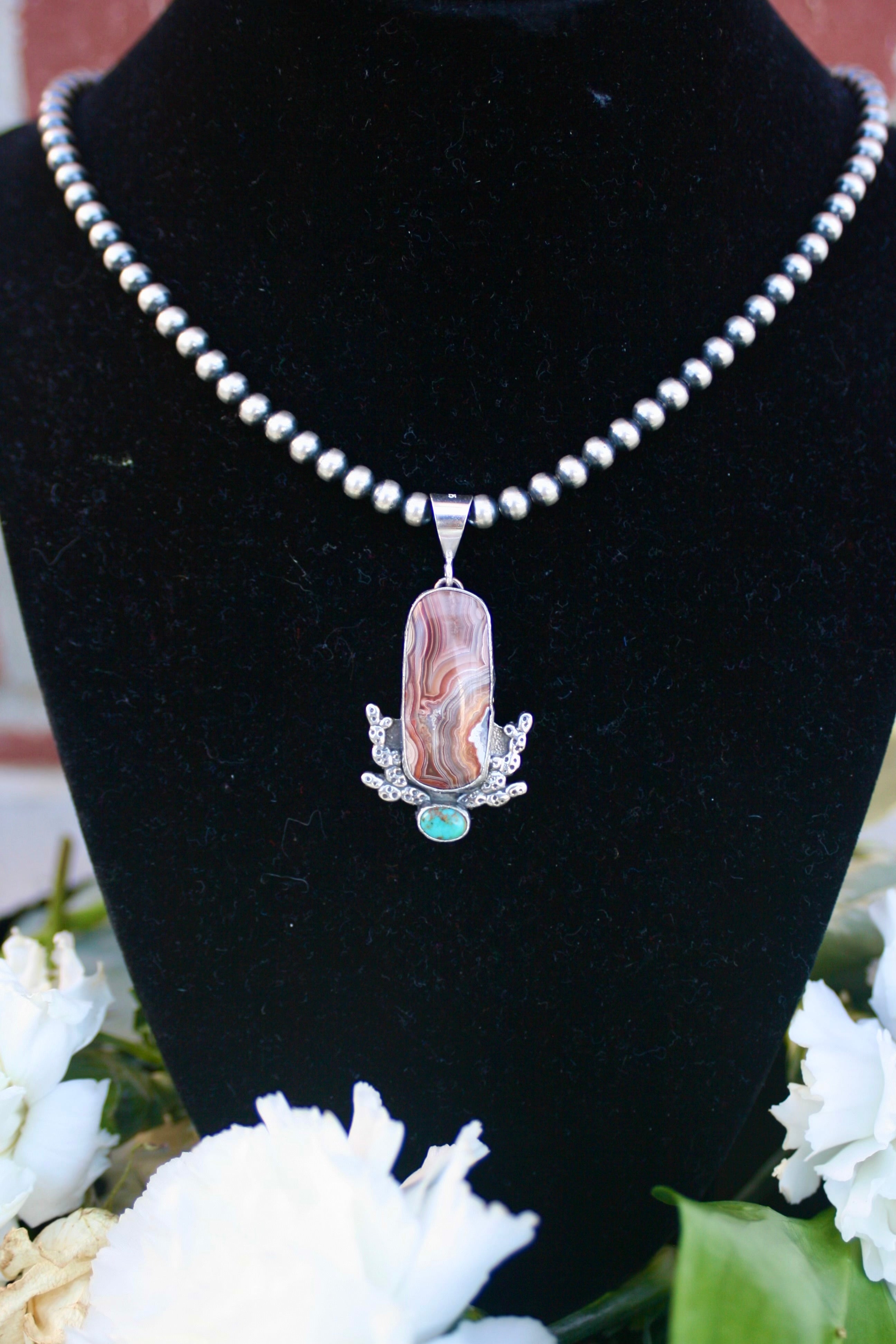 The Agate and Turq Cactus Blossom